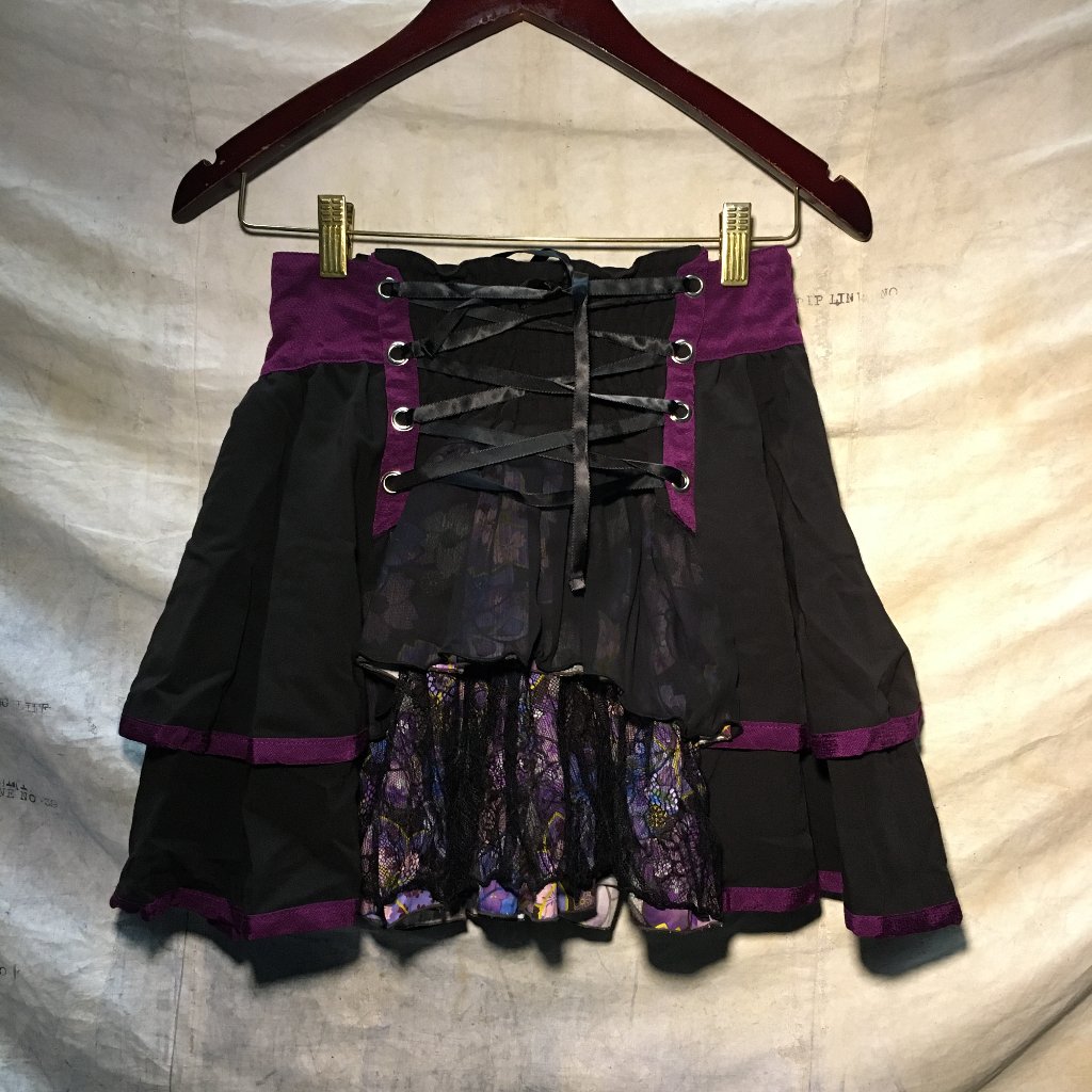 Imported Japanese Designer Mini-Skirt